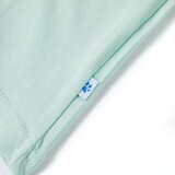  Dječja majica svijetla boja mente 104 | shoptok.hr