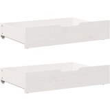 vidaXL Okvir kreveta bez madraca bijeli 150x200 cm od masivne borovine | shoptok.hr