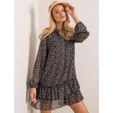 Factory Price Dress-EM-SK-L1233.46P-black-beige Cene
