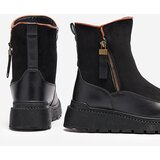 Resti Black women's flat-heeled boots Mefina- Footwear | Shoptok.si