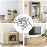 Potvrđivački vijci 12 pcs Srebrno Ø7 x 50 mm Metal | shoptok.hr