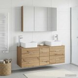  Set namještaja za kupaonicu 4 kom. Hrast artisan | shoptok.hr