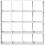 Ormarić za knjige bijeli 137,5x29x137,5 cm konstruirano drvo | Eponuda.com