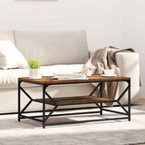  Kava Stol Staro drvo 90 x 50 x 40 cm Inženjerska drva i čelik | shoptok.hr