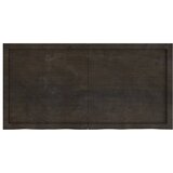Stolna ploča tamnosmeđa 120x60x(2-4) cm obrađena masivna hrast | Eponuda.ba