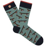 Cabaia Nogavice CAB277UGXJ CLASSIC SOCK ELIOT ET ELISE Zelena Cene