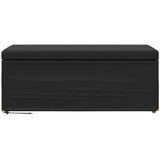  Stolica Crna 101 x 41 x 40 cm Umjetna Koža i Fino Radeći Drvo - Crna 100 cm Umjetna koža | shoptok.hr
