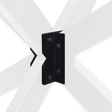 vidaXL Noge blagovaonskog stola u obliku pauka bijele 85x85x(72-73) cm čelik | shoptok.hr