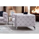 Atelier Del Sofa stolica s naslonom Como - svetlo siva | Eponuda.com