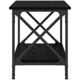  Bocni stol Crni hrast 55 x 38 x 45 cm Konstruirano drvo | shoptok.hr