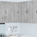  Zidni kutni ormar Betonski sivi 57 x 57 x 100 cm | shoptok.hr