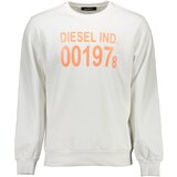Diesel MEN&#39;S WHITE ZIP-UP SWEATSHIRT | shoptok.hr