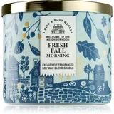 Bath & Body Works Fresh Fall Morning dišeča sveča 411 g