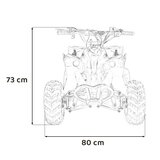 Ramiz Otroški štirikolesnik ATV MINI 49cc RENEGADE 6 col | Shoptok.si