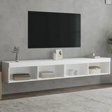 vidaXL TV ormarići s LED svjetlima 2 kom bijeli 100x30x30 cm | shoptok.hr