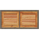  3-dijelni bistro set od poliratana s jastucima sivi | shoptok.hr