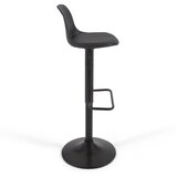 Kave Home Mat crna barska stolica podesive visine od umjetne kože (visine sjedala 60 cm) Orlando-T – | shoptok.hr