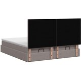  od pjene s madracem i LED-om Sivosmeđa 180 x 200 cm | shoptok.hr
