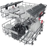 Whirlpool perilica posuđa WFO 3O32 N P X | shoptok.hr