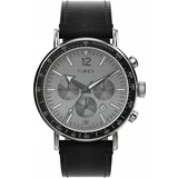 Timex Ročna ura Waterbury Standard TW2W47400 Silver/Black