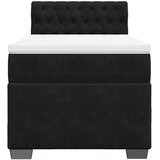 Box spring krevet s madracem crni 90x200 cm baršunasti | shoptok.hr