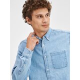 GAP Blue men's denim shirt denim shirt | Shoptok.si