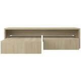  Set uklapajućih stolića boja hrasta 100 x 100 x 26,5 cm drveni | Eponuda.ba