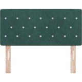  LED Njuška s Kristalnim Gumicama Tamnozelena 100 cm Baršun | shoptok.hr