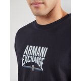 Armani Exchange Majica mornarska / bela | Shoptok.si