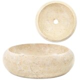  Umivaonik 40 x 12 cm mramorni krem | shoptok.hr