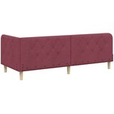  Kutni okvir kreveta Vinska crvena 80 x 200 cm tkanina | shoptok.hr