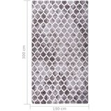 vidaXL Pralna preproga 190x300 cm večbarvna protizdrsna | Shoptok.si