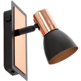Eglo barnham spot/1, led, 3,3w, 240lm, bakar/crna/čelik RN3MZ39 | Eponuda.com