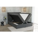 Ropez Siva boxspring postelja s prostorom za shranjevanje 160x200 cm Lola – | Shoptok.si