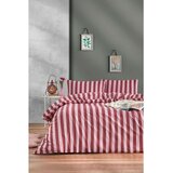 Stripe Crvena, Pink Crvena Jednobojni Set Posteljine | Eponuda.com