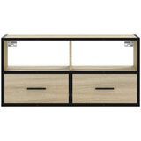  TV ormarić Sonoma hrast 80x31x39,5 cm Konstruirano drvo i metal | shoptok.hr