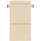 SK Zložljiv kavč postelja Krem 100 x 80 x 60 cm Blago, (5000300730) | Shoptok.si