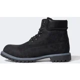 Defacto Men's Lace-Up High Sole Faux Leather Boots