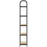 vidaXL Knjižna polica sonoma hrast 60 x 30 x 183 cm Konstruiran les | Shoptok.si