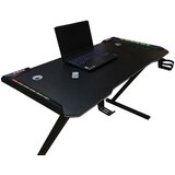  Igraći stol s LED RGB pozadinskim osvjetljenjem 120x60cm | shoptok.hr