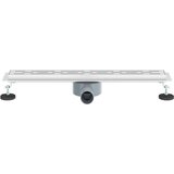  362 Stepeni Odvod za Tuš s Dizajnom Vodilice Srebrno 60 cm | shoptok.hr