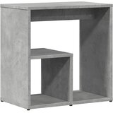  Bočni stolići 2 kom boja betona 50x30x50 cm konstruirano drvo | shoptok.hr
