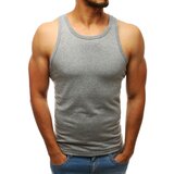DStreet Tank top męski bez nadruku szary | shoptok.hr