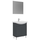 Hanah home Kupatilski ormarić sa umivaonikom i ogledalom (2 komada) Purus 65 469 | Eponuda.com