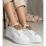 Gemre Black and white sneakers adorned with a butterfly with rhinestones Kariba | shoptok.hr