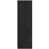 Ormarić za knjige / sobna pregrada crni 36x33x110 cm borovina | shoptok.hr
