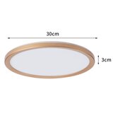  Brilagi - ULTRA SLIM LED plafonsko svetlo za kupatilo LED/18W/230V prečnik 30 cm, roze zlato, IP54 | Eponuda.com