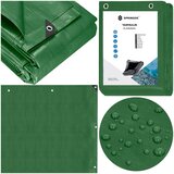  GA2132 CERADA 4 X 4 M TAMNOZELENA SREBRNA | shoptok.hr