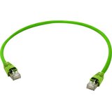 Telegärtner L00005A0064 RJ45 omrežni kabel\, Patch kabel cat 5 SF/UTP 10.00 m rumena\, zelena 1 kos, (20415146) | Shoptok.si