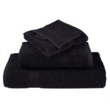  Gostinska brisača SOLUND 4 pcs Črna 15 x 21 cm 550 gsm, (5000208285) | Shoptok.si